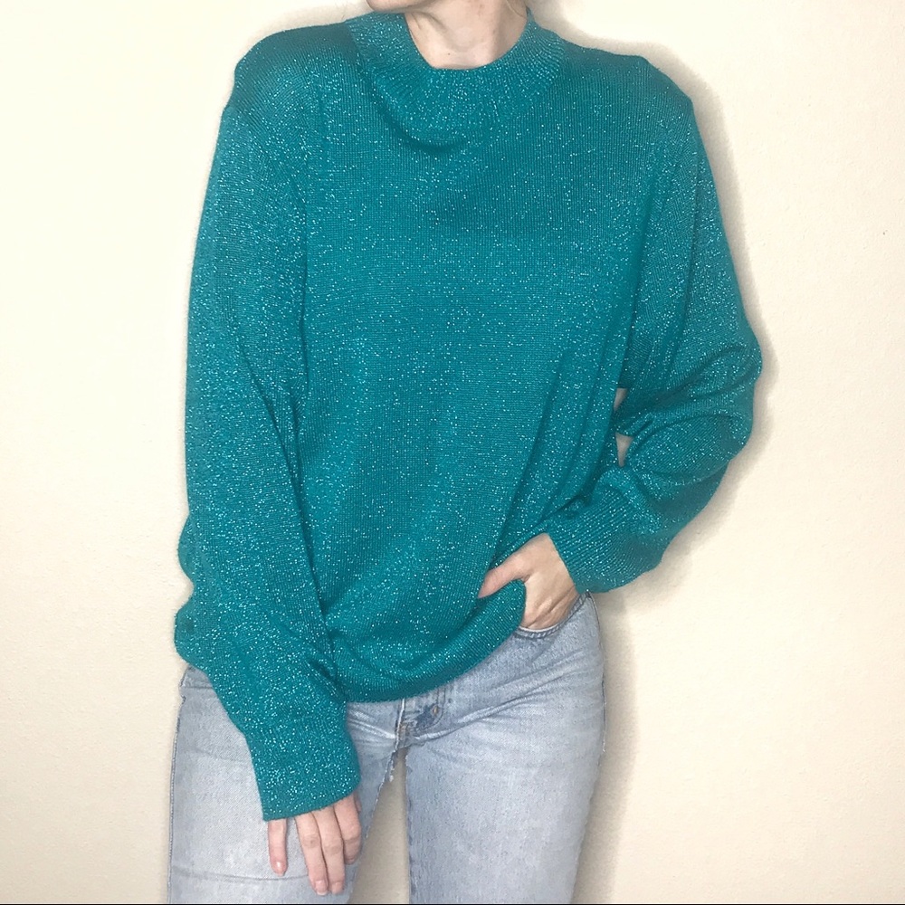 Vintage 90s Rochelle California Sparkle sweater
